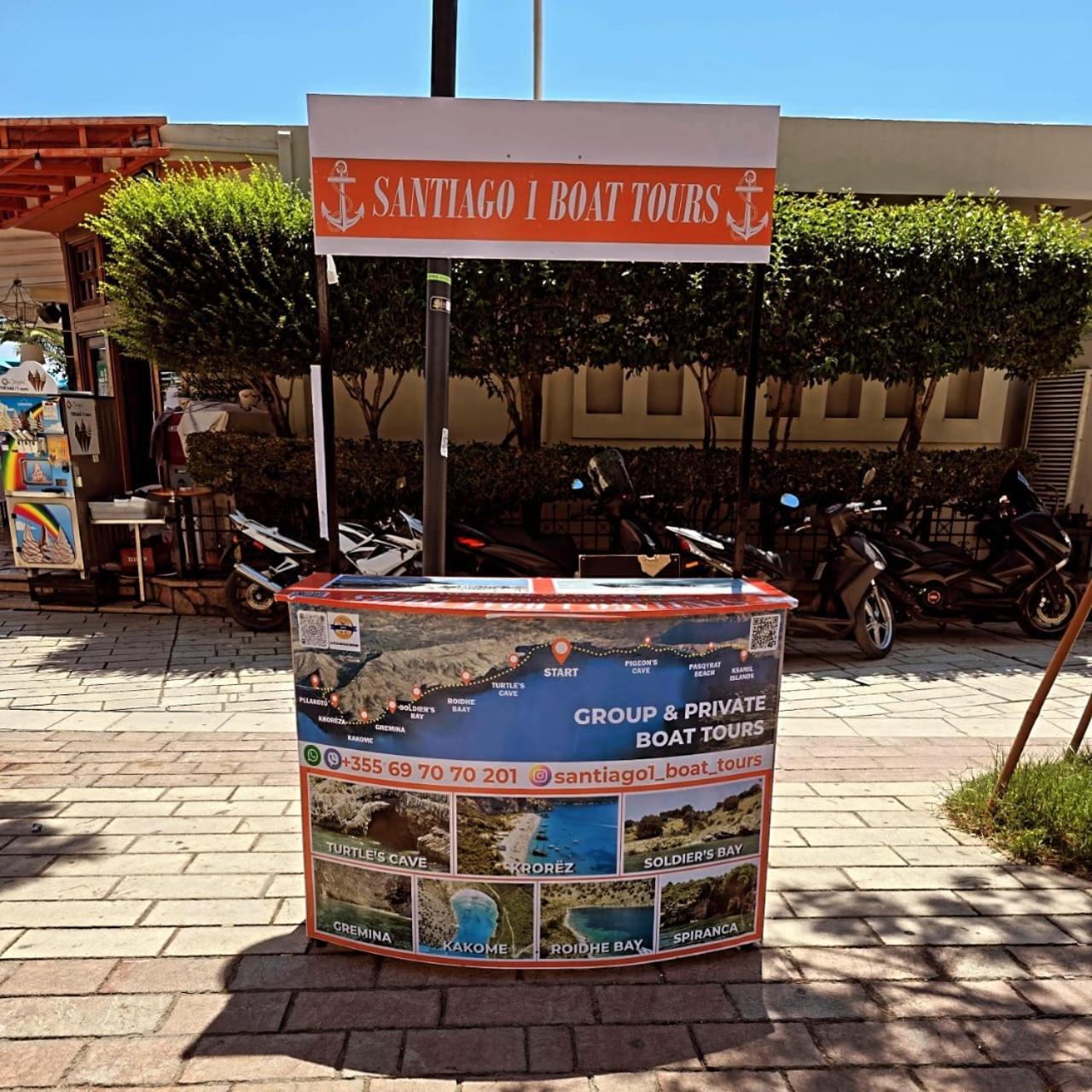 Villa E Olsi Kacupaj Sarande Bagian luar foto